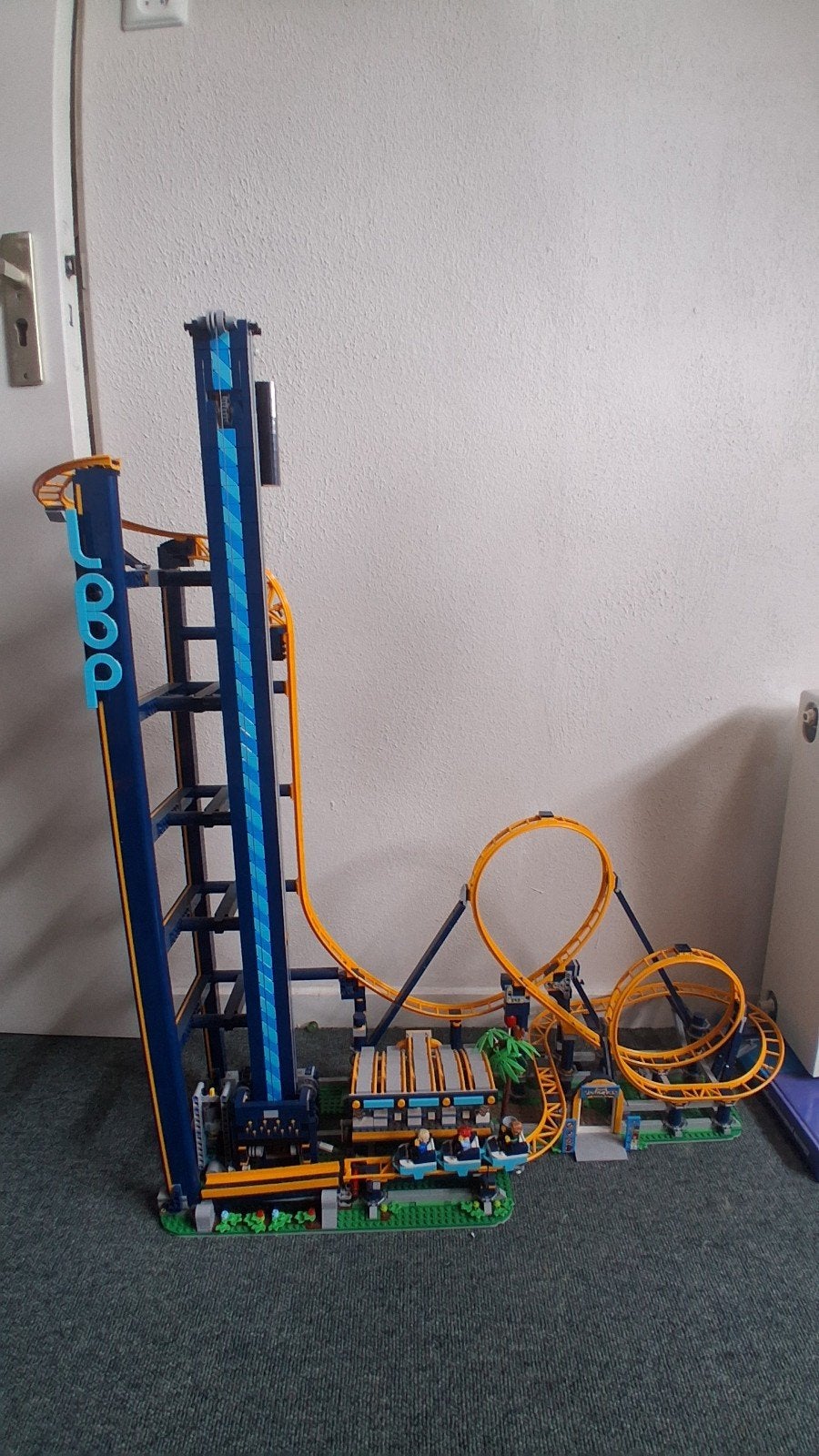 Lego loop coaster 10303, Gebruikt, Lego, Ophalen of Verzenden, Complete set