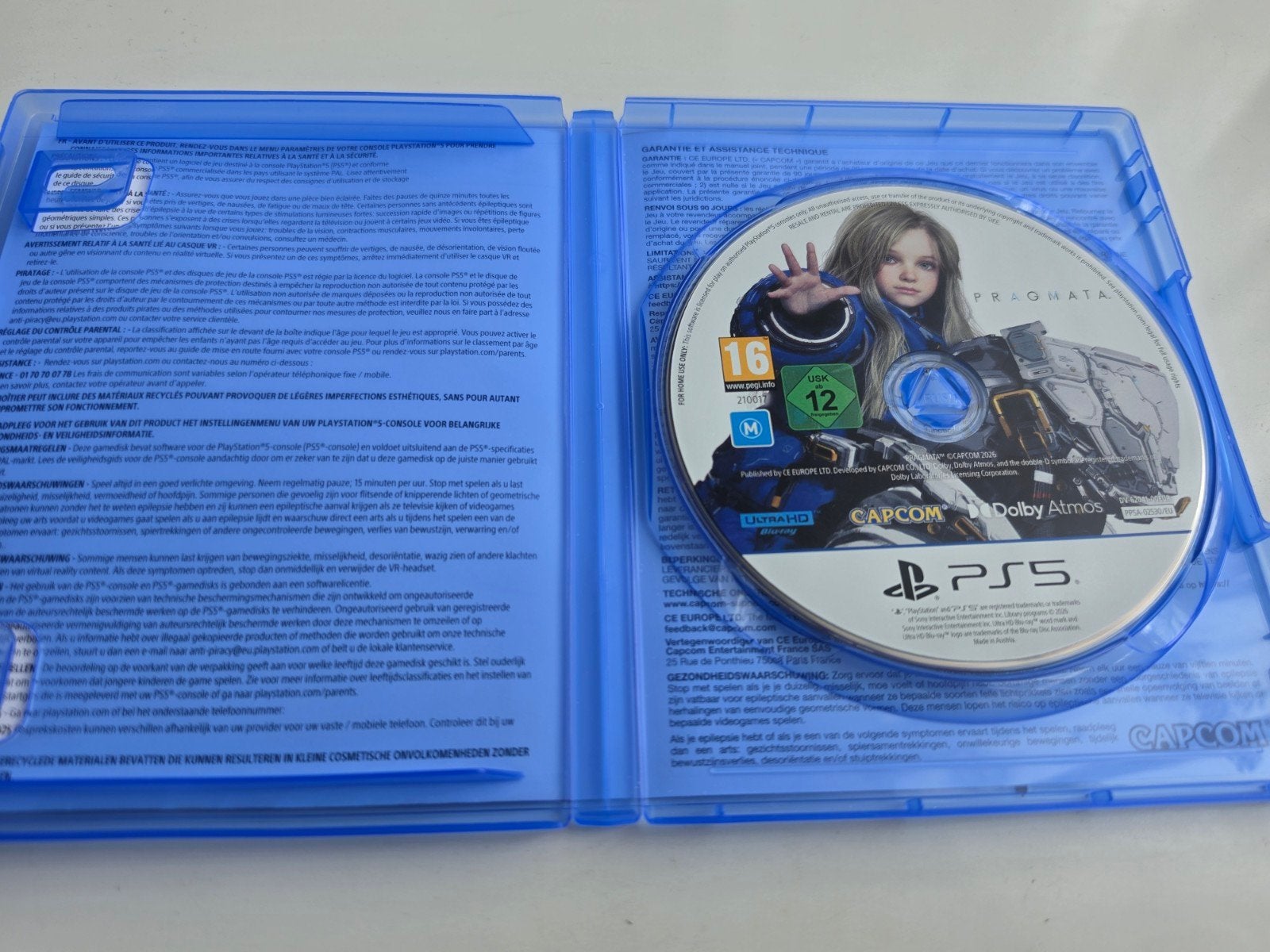 Pragmata voor Playstation 5 krasvrij Lees Beschrijving Aub, Avontuur en Actie, Support@capcom.com, 1 speler, Ophalen of Verzenden
