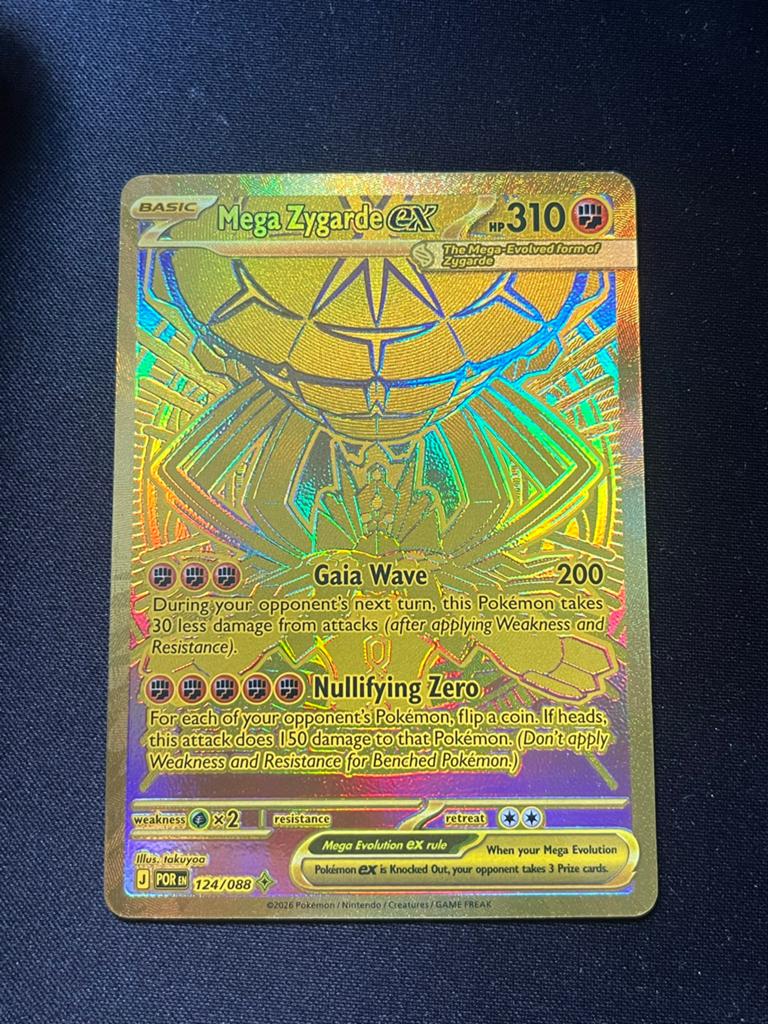 Mega Zygarde ex Perfect Order NM Pokémon Kaart 124/088, Hobby en Vrije tijd, Verzamelkaartspellen | Pokémon, Zo goed als nieuw