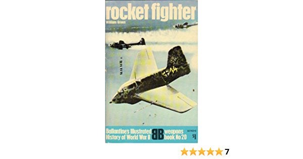 Rocket Fighter - Paperback - by William Green - ballantine, Tweede Wereldoorlog, Nieuw, Ophalen of Verzenden, William Green
