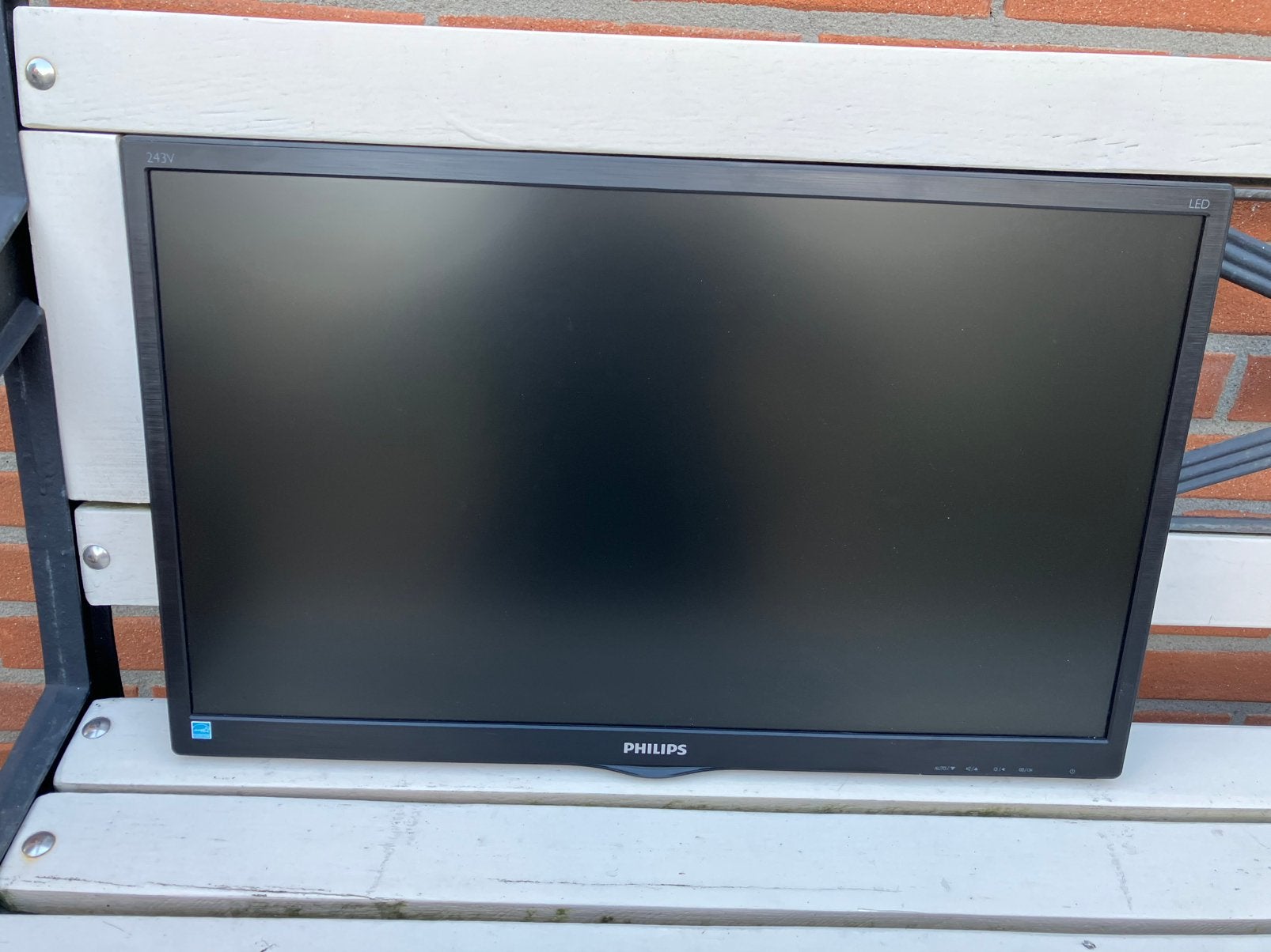 Philips monitor met zwenkarm, Ophalen of Verzenden, Zo goed als nieuw, 60 Hz of minder, IPS