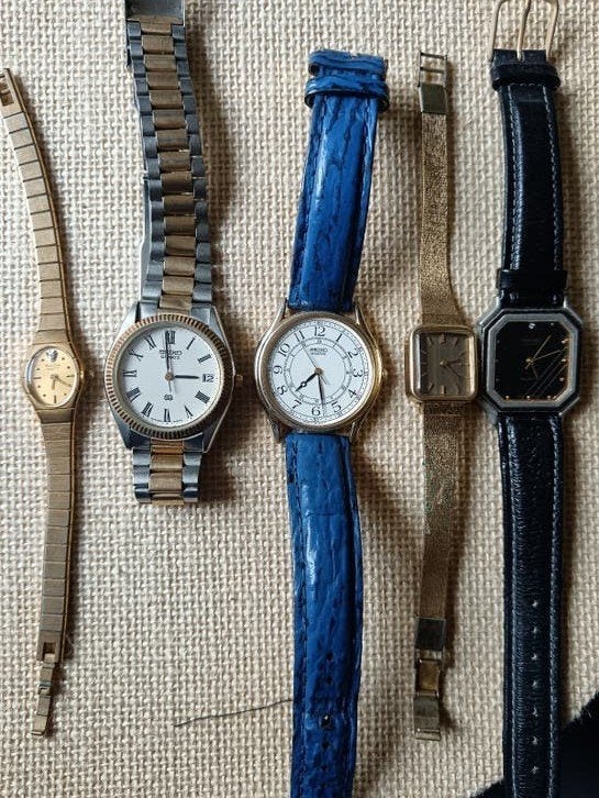 Grote partij diverse polshorloges - 20+ Seiko Casio, Bulova,, Sieraden, Tassen en Uiterlijk, Horloges | Dames, Ophalen of Verzenden