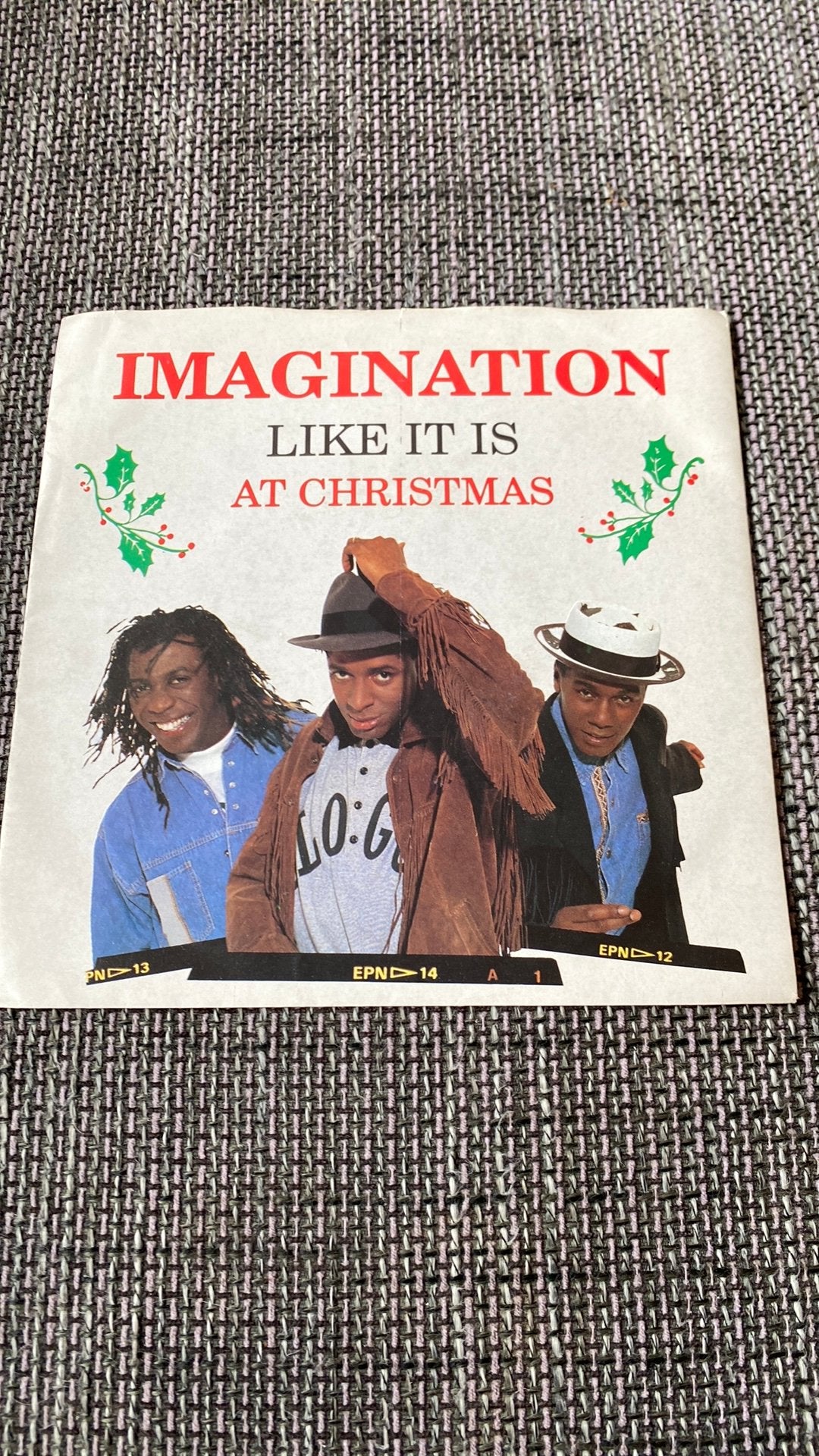 Vinyl single Imagination - Like it is at Christmas, Ophalen of Verzenden, Zo goed als nieuw, Pop