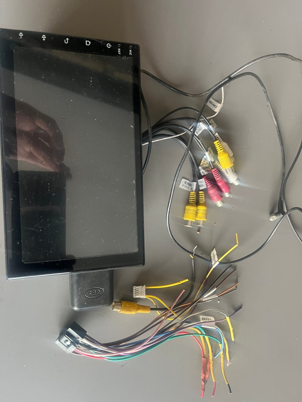 Dubbeldin Android8.1 2din radio headunit podofo, Ophalen of Verzenden, Zo goed als nieuw