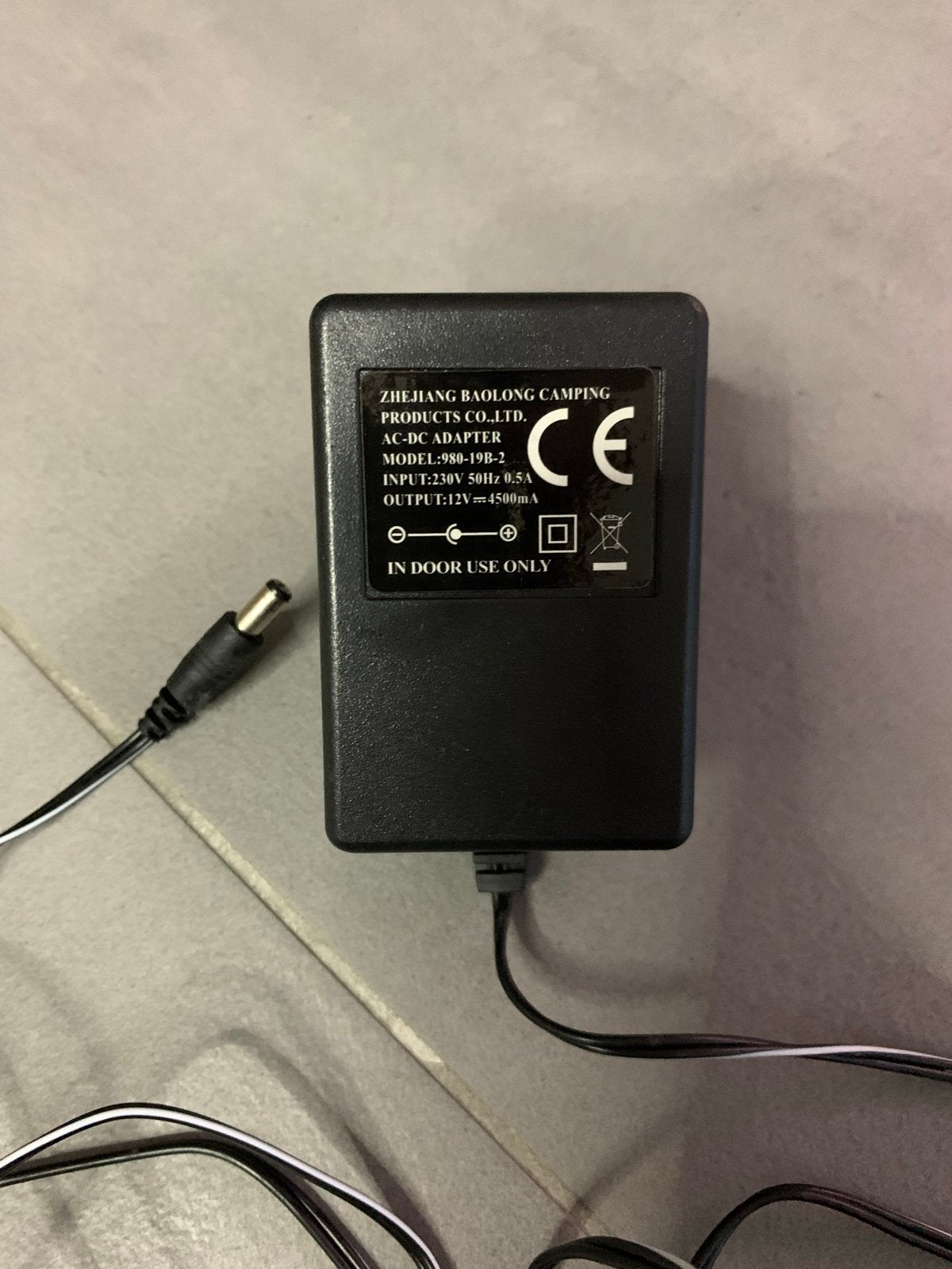 AC-DC Adapter 12V 4500mA - Zo goed als nieuw, Ophalen, Zo goed als nieuw