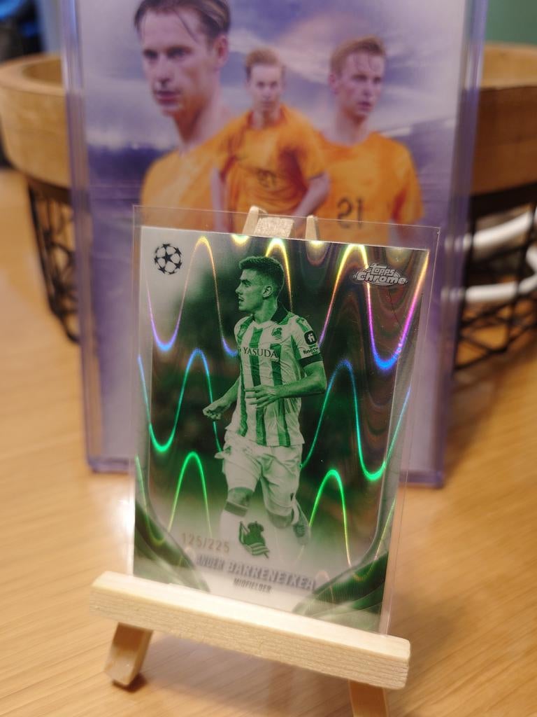 Topps Chrome Ander Barrenetxea Betis Sevilla /225, Verzenden, Zo goed als nieuw