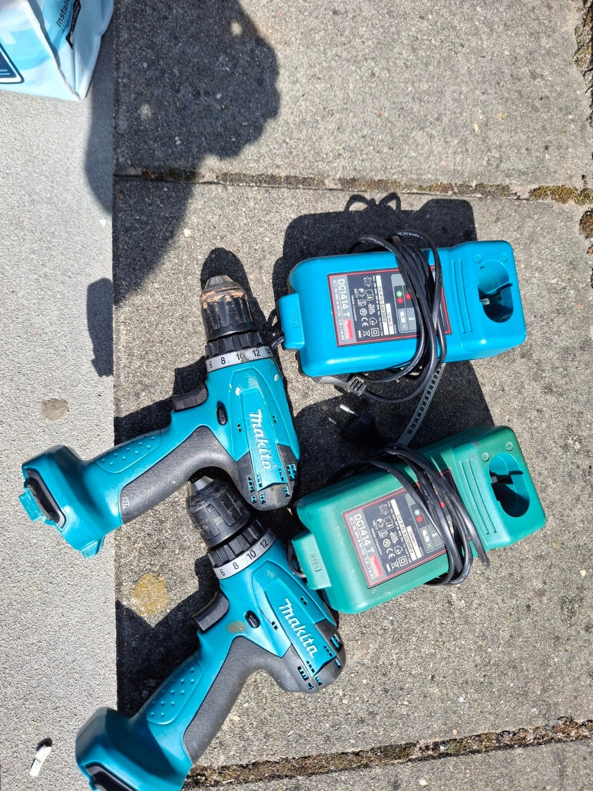 Makita Boor- en Schroefmachines met Opladers, Doe-het-zelf en Verbouw, Gereedschap | Boormachines, Gebruikt, Variabele snelheid