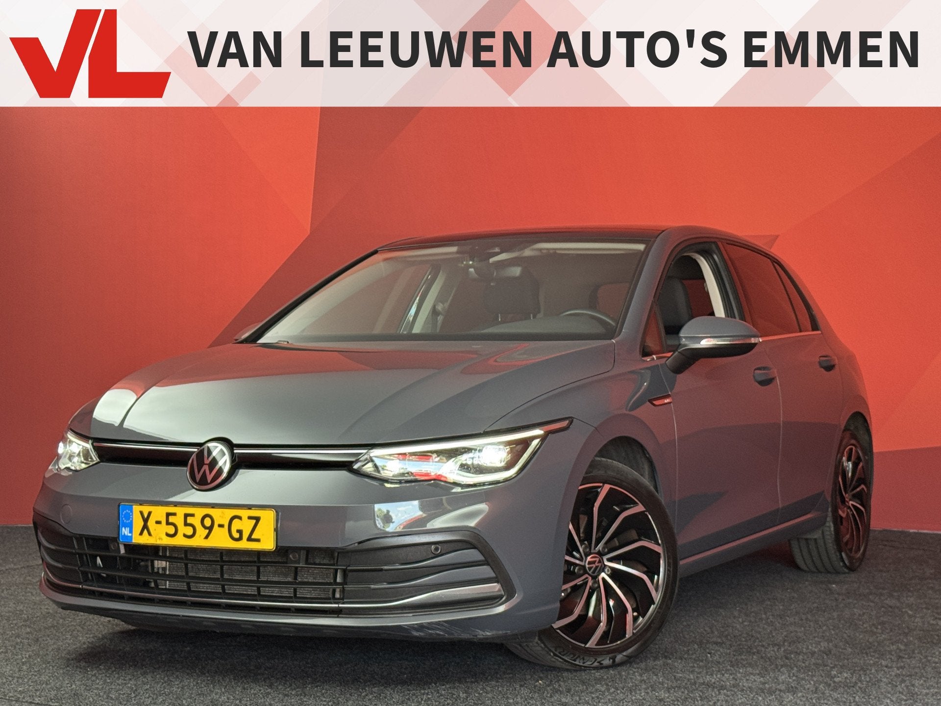 Volkswagen Golf 1.5 eTSI Style | Pano | Memory | ACC, Auto's, Volkswagen, 4 cilinders, Alcantara, Bedrijf, 690 kg