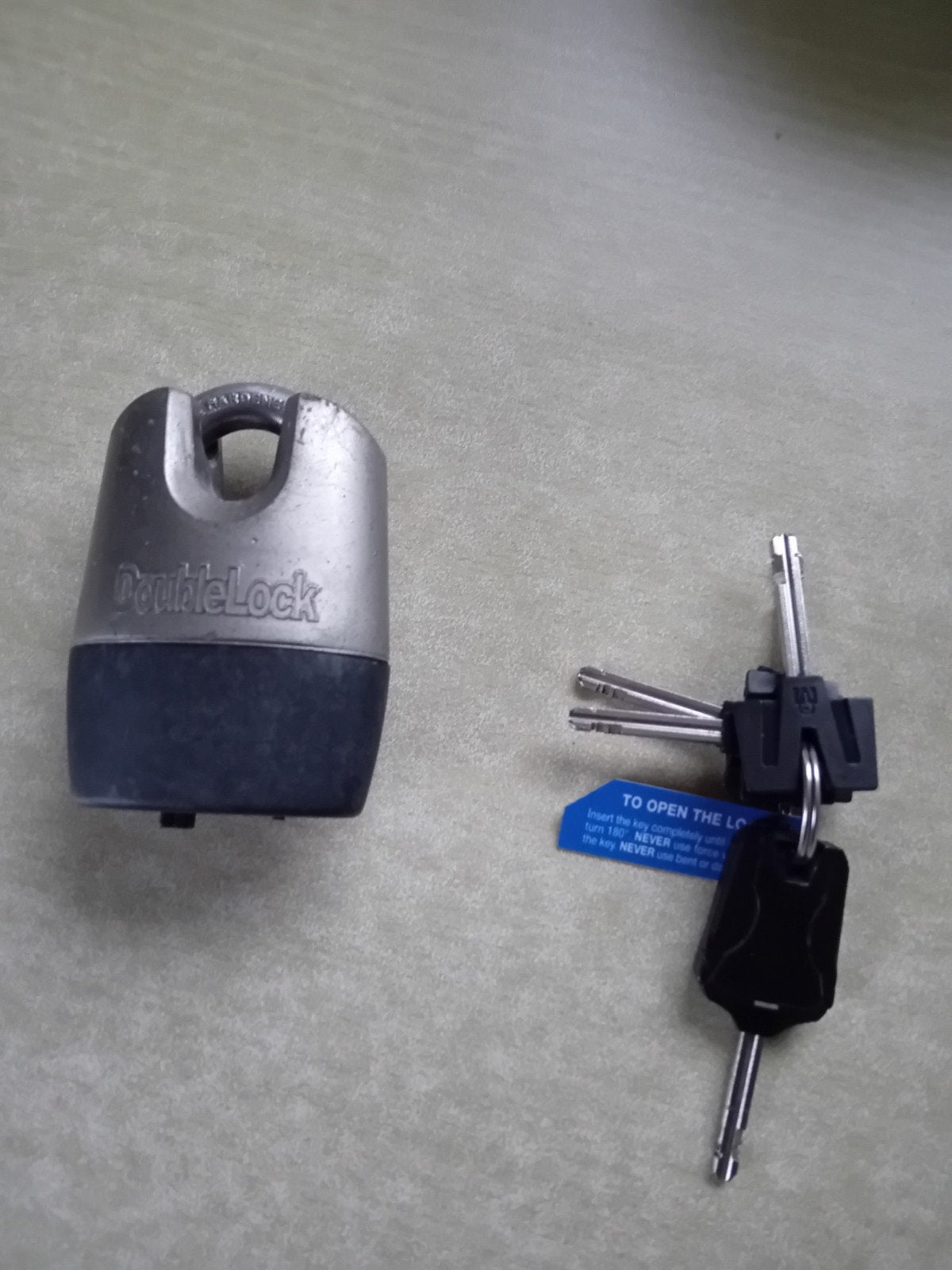 Doublelock Disselslot Koppelingslot Hangslot, Ophalen of Verzenden