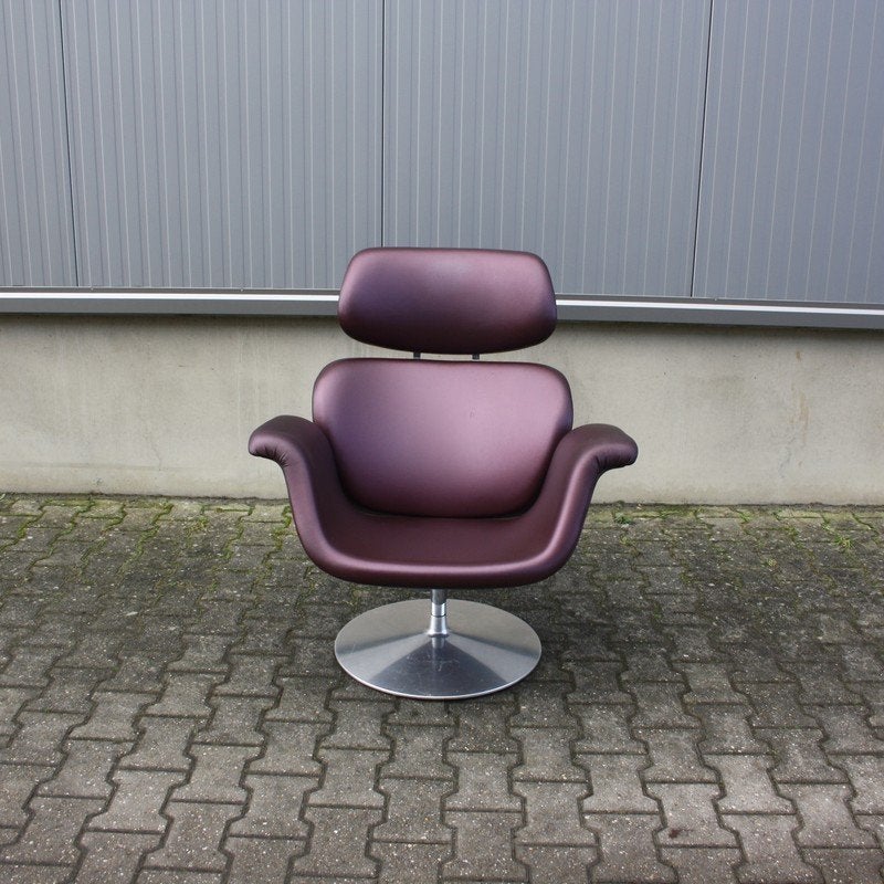 Artifort fauteuil Big Tulip F545 | stoffeerobject, Ophalen, Gebruikt, Onbekend, 75 tot 100 cm
