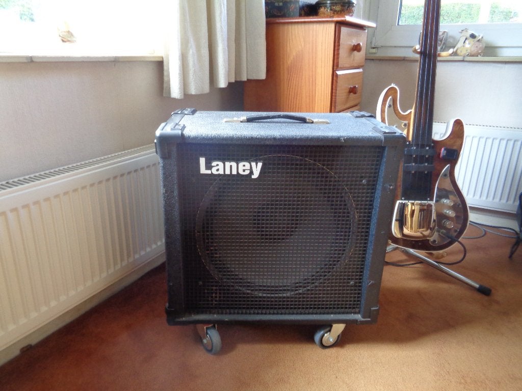 Basbox Laney, Vloerstaande luidspreker, Gebruikt, 120 tot 150 watt, Ophalen