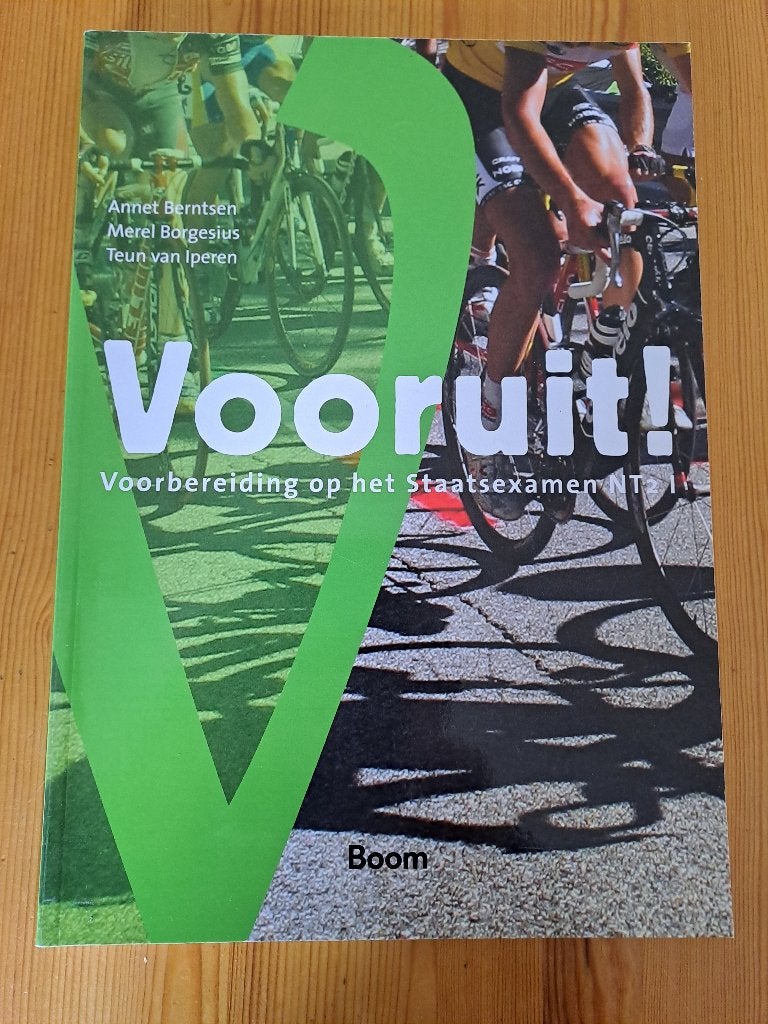 Nt2 boek Vooruit, Boeken, Ophalen of Verzenden, Beta, Zo goed als nieuw, Overige niveaus