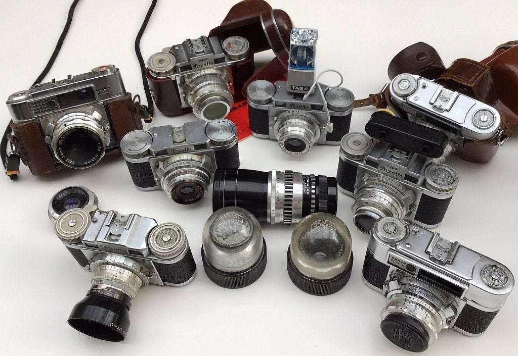 Paxette camera's (Braun) en lenzen (ongecontroleerd), Verzamelen, Ophalen of Verzenden, Fototoestel