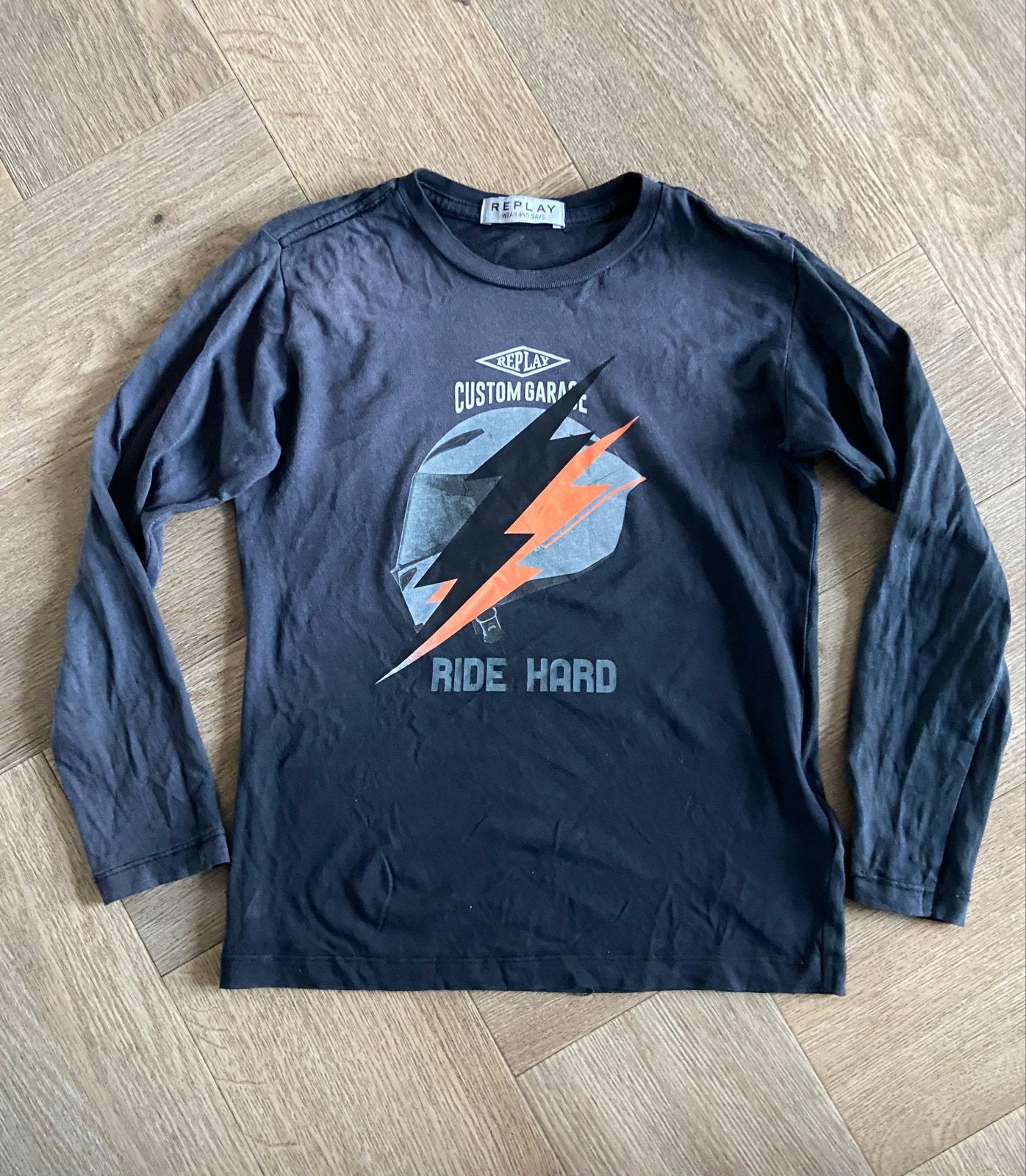 Replay longsleeve maat 118, Kinderen en Baby's, Ophalen of Verzenden, Zo goed als nieuw, Replay, Jongen