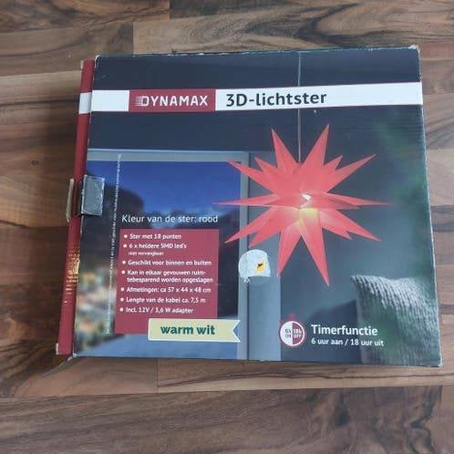 3D-lichtster van Dynamax, warme wit, nieuwe, Ophalen of Verzenden, Nieuw