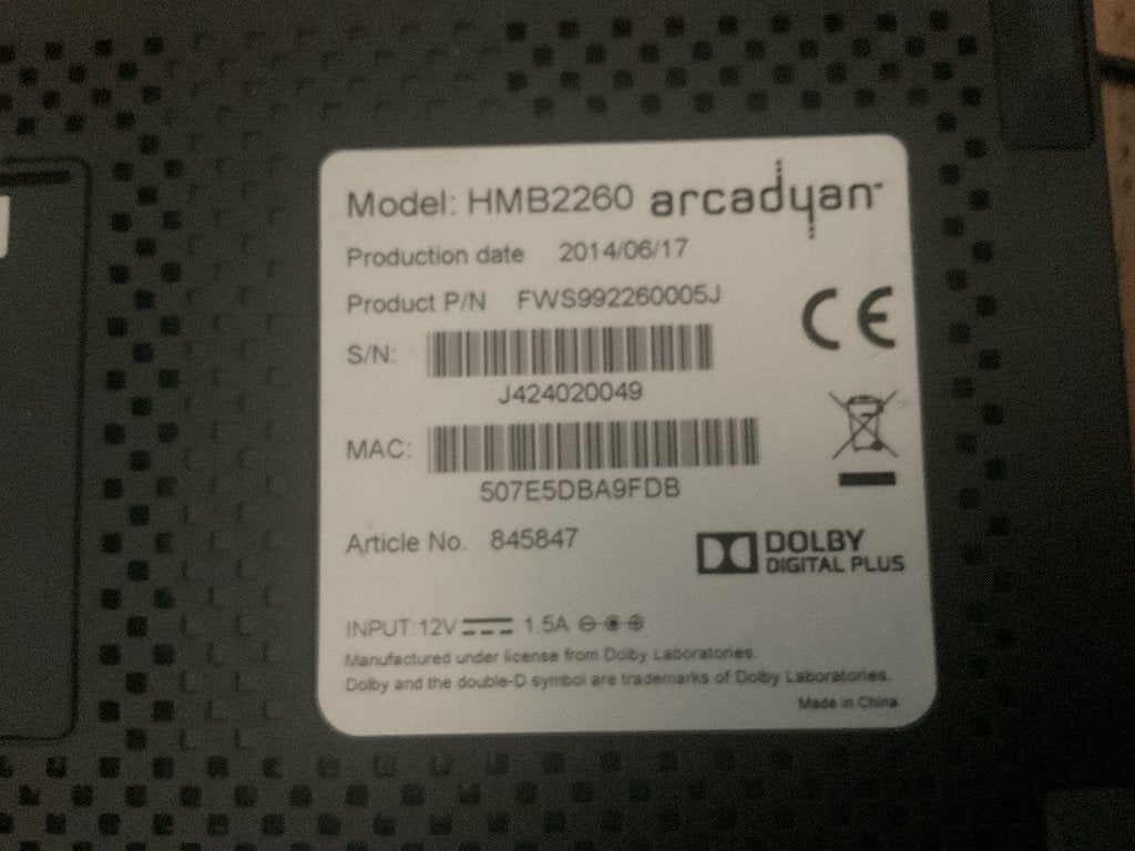 Tv ontvanger KPN Model HMB2260 HDMI, Audio, Tv en Foto, Ophalen of Verzenden, Gebruikt, Decoder