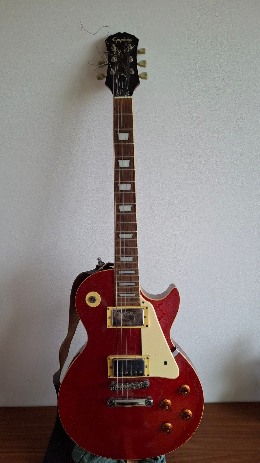 Epiphone Les Paul (Gibson), Muziek en Instrumenten, Snaarinstrumenten | Gitaren | Elektrisch, Gebruikt, Solid body, Epiphone, Ophalen