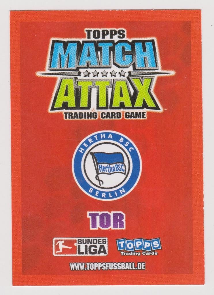Match Attax Voetbal Kaarten Bundesliga 2008-2009, Verzenden, Zo goed als nieuw, Buitenlandse clubs, Poster, Plaatje of Sticker