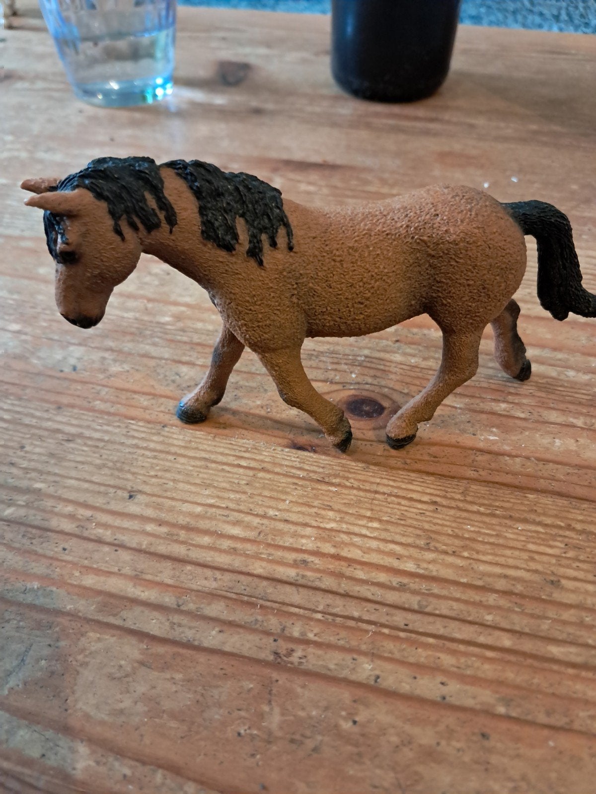 Schleich Curly Horse Merrie - Realistisch Speelfiguur, Ophalen of Verzenden