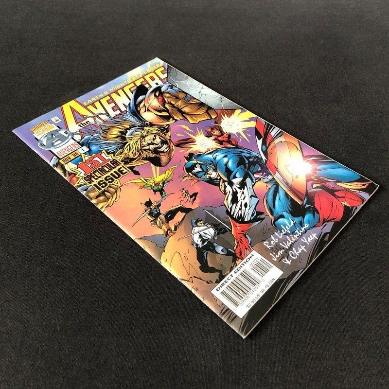 Avengers Vol.2 #1 B (1996) VF/NM (9.0), Boeken, Eén comic, Amerika, Marvel Comics, Ophalen of Verzenden