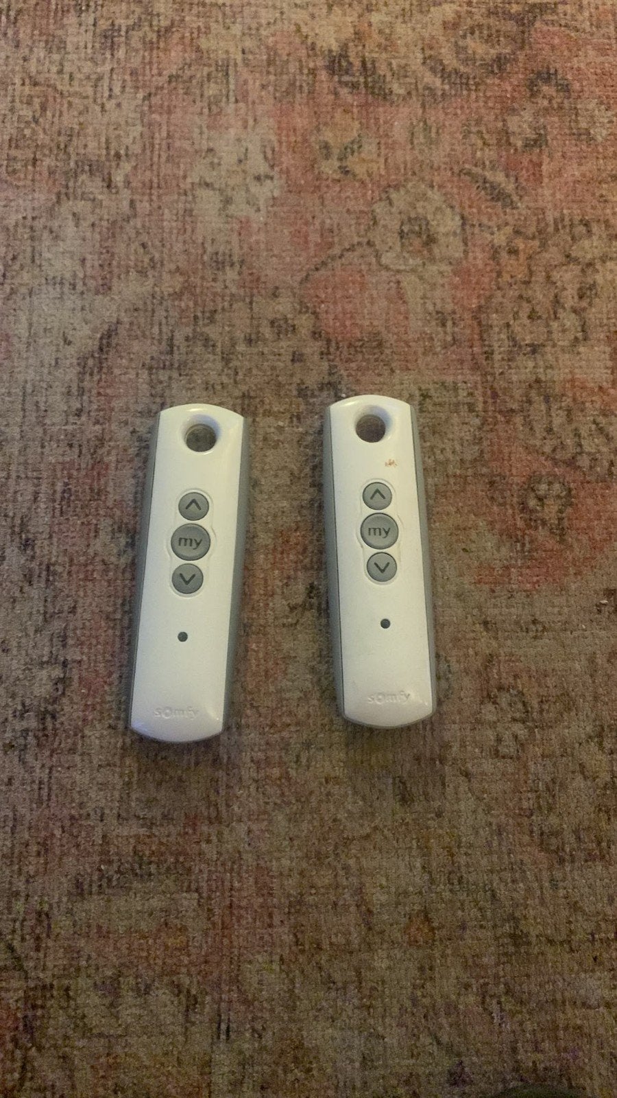 2 x electrisch rolgordijnen met afstandsbediening, Ophalen, Inclusief montageonderdelen, Gebruikt, Rolgordijn