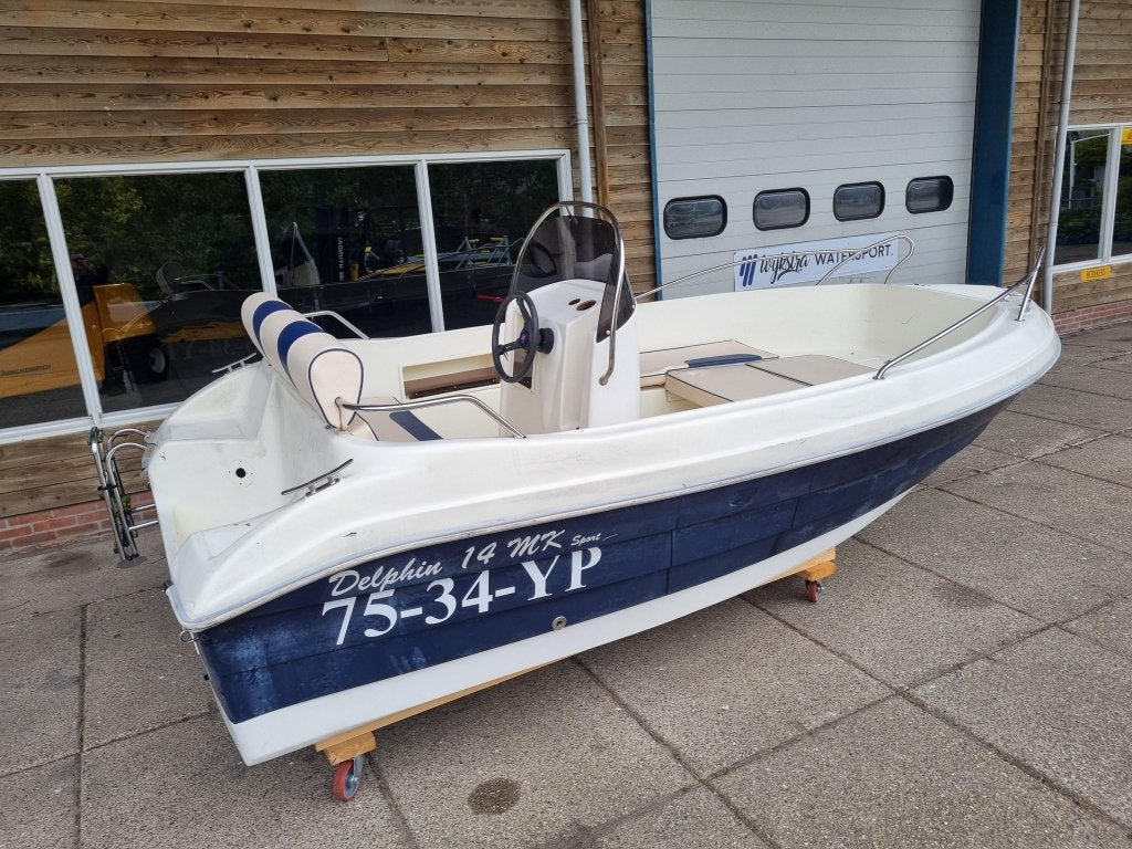 Delphin 14MK Sport consoleboot speedboot motorboot, Niet ingevuld, Overige merken, Gebruikt, 4 m