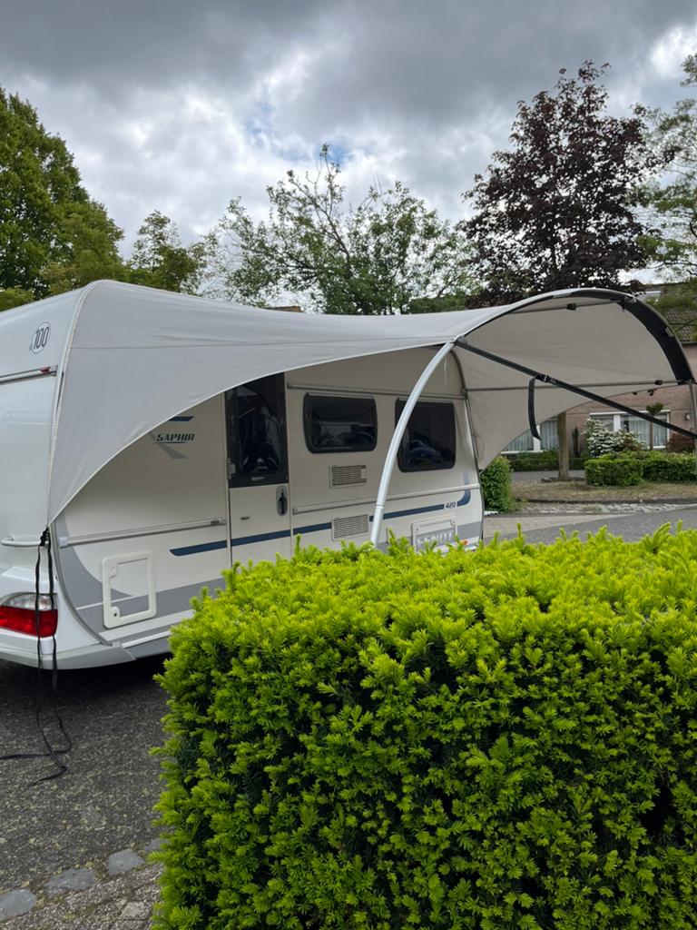 UNICO VERONA BOOGLUIFEL mt: 10, Caravans en Kamperen, Ophalen, Zo goed als nieuw
