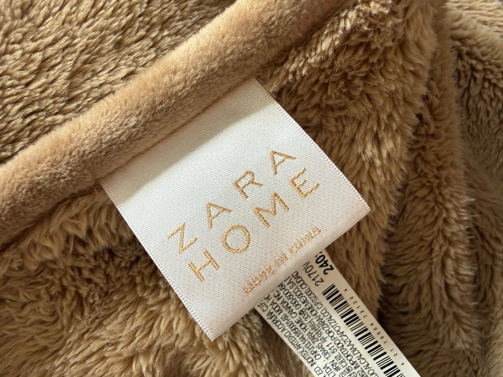 Zara Home Plaid - Nieuw, Ophalen, Nieuw, Plaid, Polyester