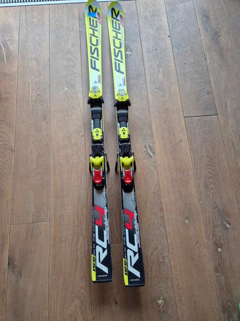 Fischer RC4 155 Race Carve Ski's - tot 175cm lengte, 140 tot 160 cm, Ophalen of Verzenden, Carve, Skiën