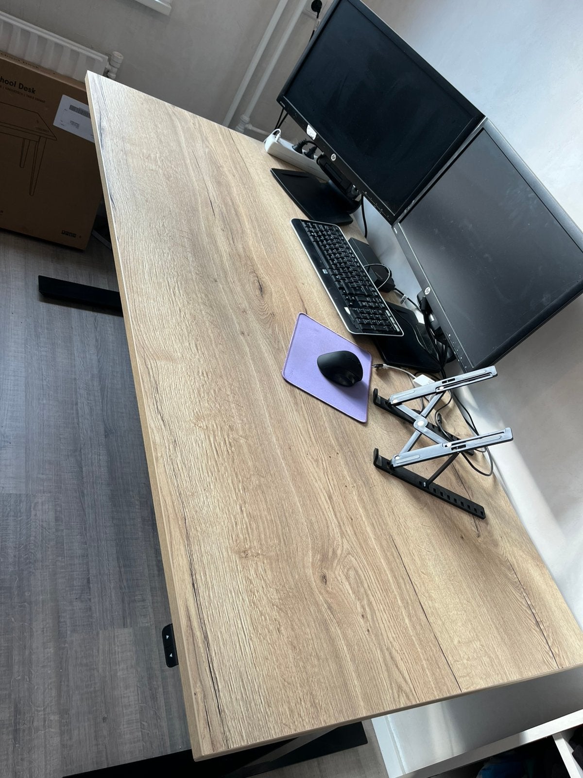 Nieuw sta zit bureau, Ophalen, Zo goed als nieuw