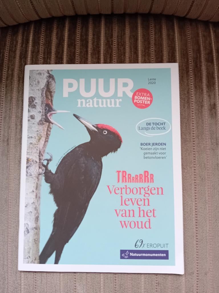 PUUR Natuur - Lente 2020 - Jeroen van der Kooij, Ophalen of Verzenden, 1980 tot heden, Nederland, Tijdschrift
