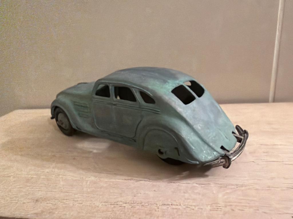 Zeldzame Dinky Toys Chrysler Airflow - Vooroorlogs, D, Gebruikt, Dinky Toys, Ophalen of Verzenden