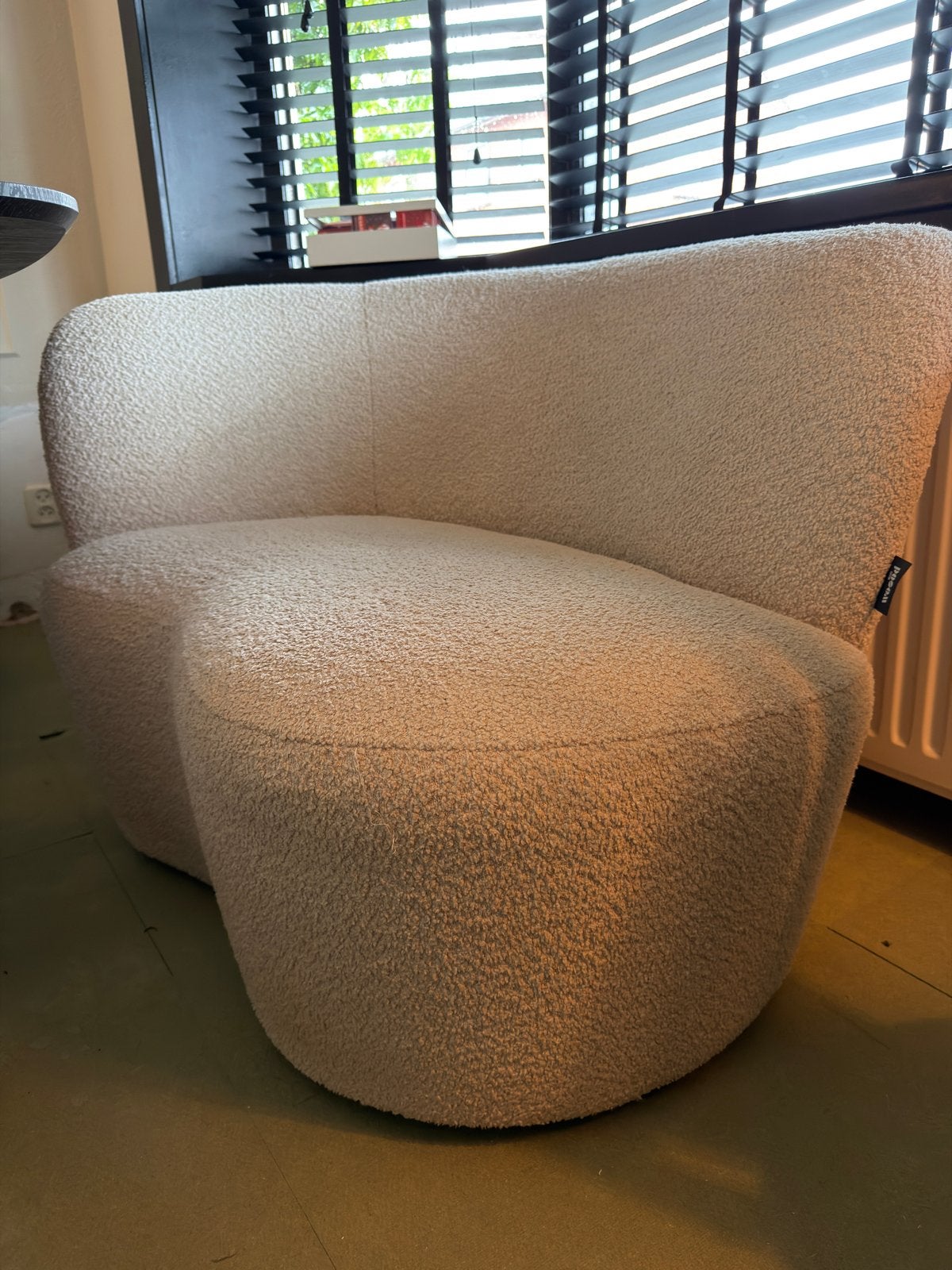 Fauteuil Woood Teddy, Ophalen, Zo goed als nieuw, Rond, Stof