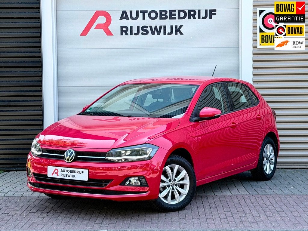 Volkswagen POLO 1.0 TSI Highline Business R Navi/Stoelverwar, Auto's, Volkswagen, 12 maanden, 1063 kg, Gebruikt, Euro 6