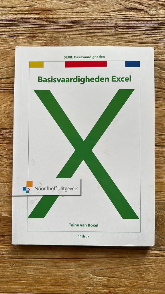 Basisvaardigheden Excel - Toine van Boxel, Toine van Boxel, Sociale wetenschap, Ophalen of Verzenden, Zo goed als nieuw