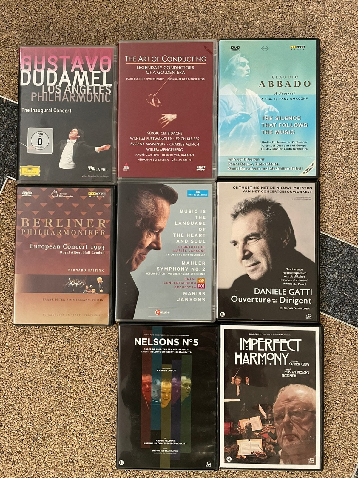 Diverse muziekdvd’s, Ophalen, Overige formaten, Overige typen, Zo goed als nieuw