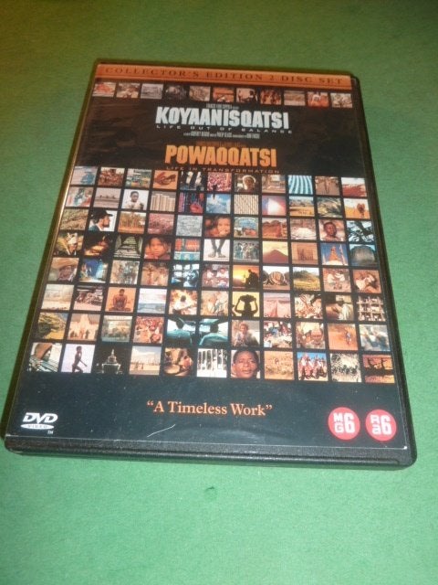 Koyaanisqatsi + Powaqqatsi Godfrey Reggio Philip Glass dvd, Cd's en Dvd's, Alle leeftijden, Verzenden, Zo goed als nieuw, Overige genres