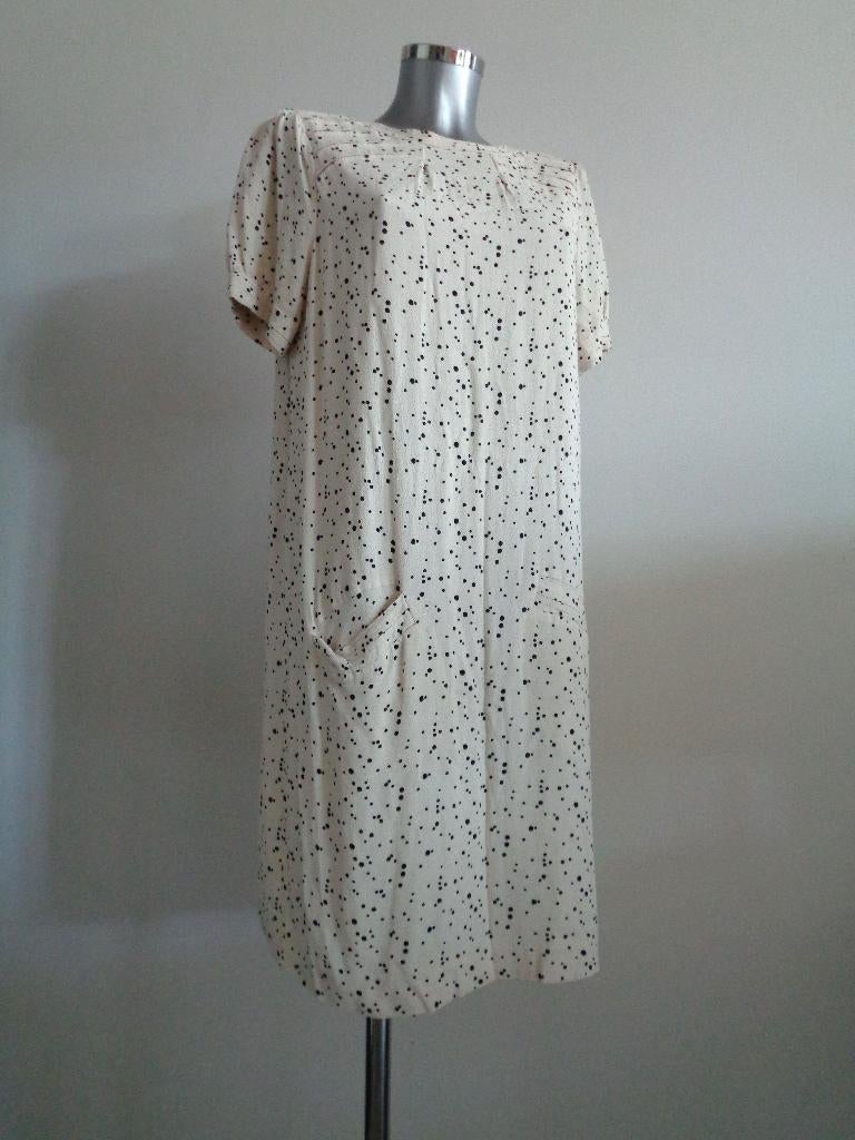 Hoss Intropia viscose jurk, maat 42/44 origineel, Overige kleuren, Maat 42/44 (L), Ophalen of Verzenden, Zo goed als nieuw