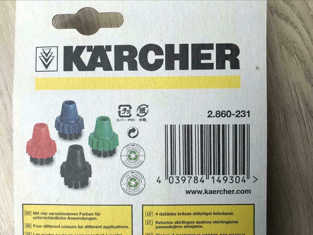 Stoom nozzel voor Karcher 2.860-231.  SV1802 -1902, Ophalen of Verzenden, Nieuw