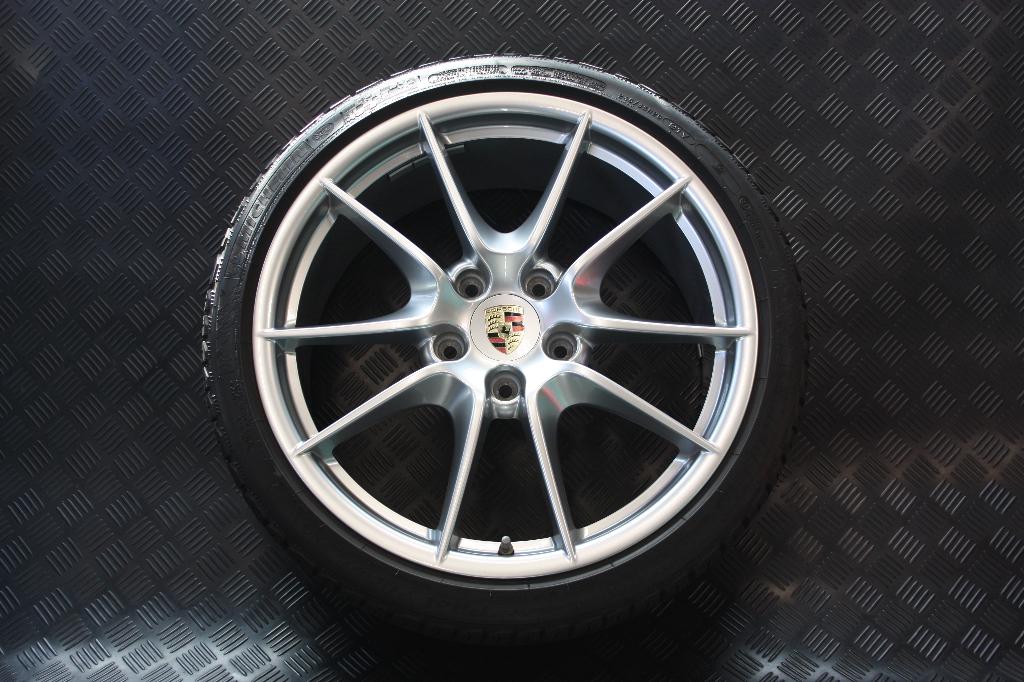 Porsche 991 velgenset + Michelin Pilot Alpin winterset, Ophalen, Banden en Velgen, X, Personenwagen