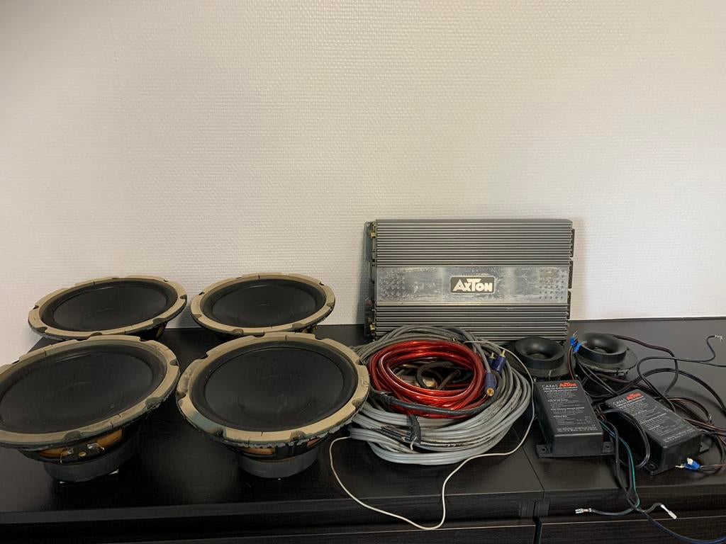 AXTON CAX65 WOOFERSET, Ophalen, Gebruikt
