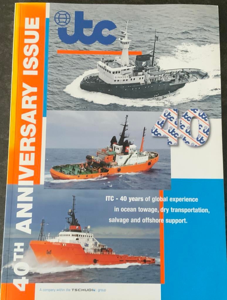 40th Anniversary ITC - boekwerkje t.g.v 40 jaar ITC, Ophalen of Verzenden, Boek of Tijdschrift