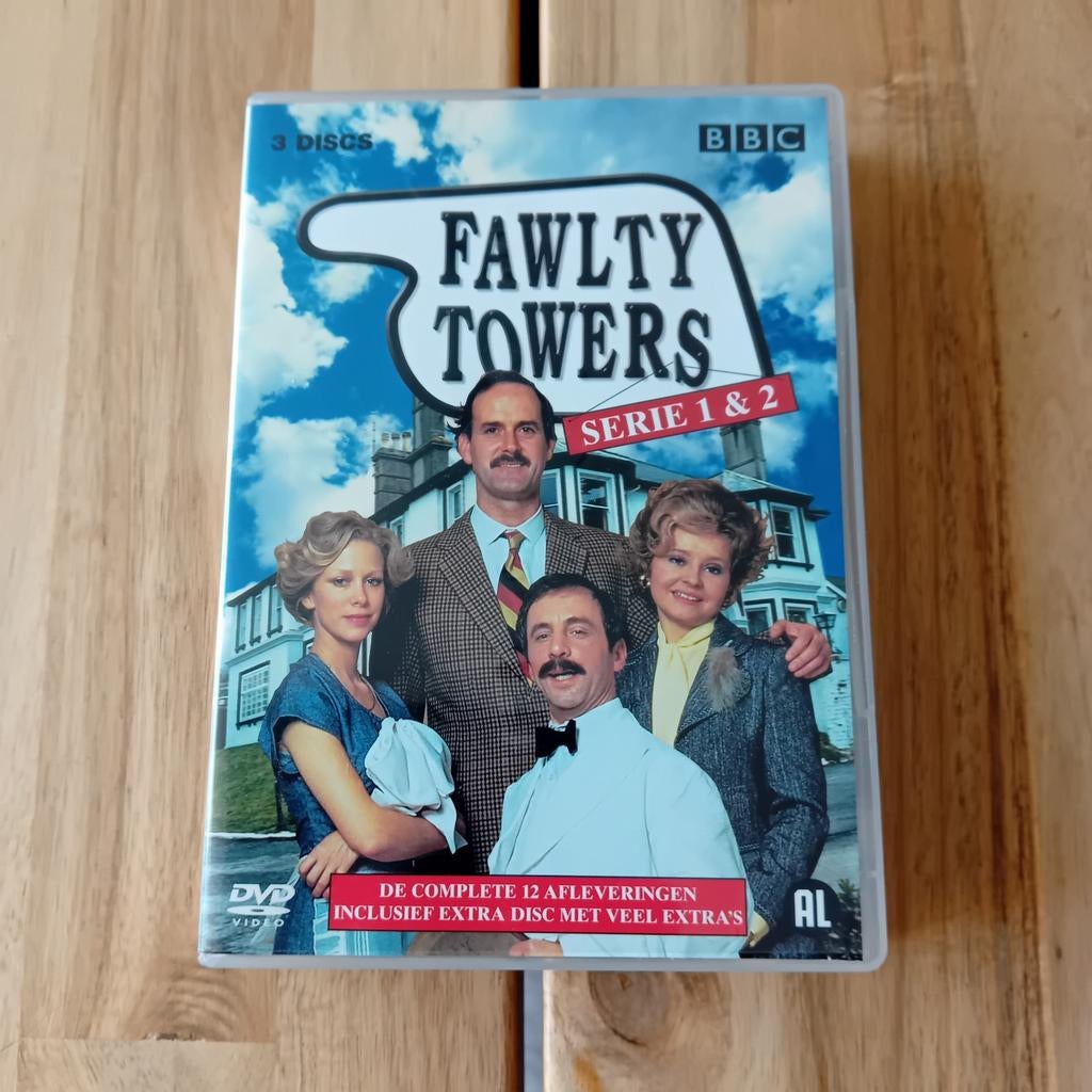 Fawlty Towers Serie 1 & 2 - DVD Boxset, Alle leeftijden, Boxset, Ophalen of Verzenden, Zo goed als nieuw