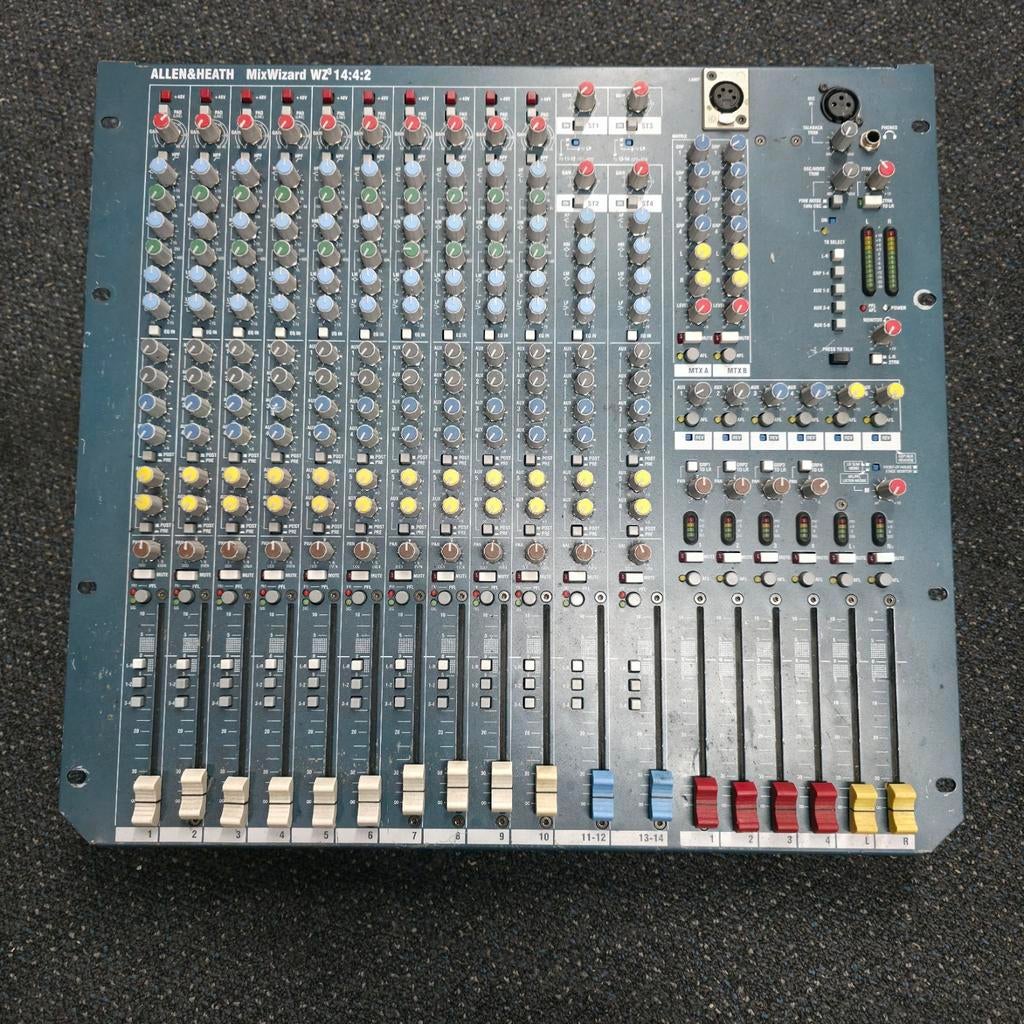ALLEN & HEATH   mixwizard wz3  14:4:2, Ophalen of Verzenden, 120 watt of meer, Overige merken