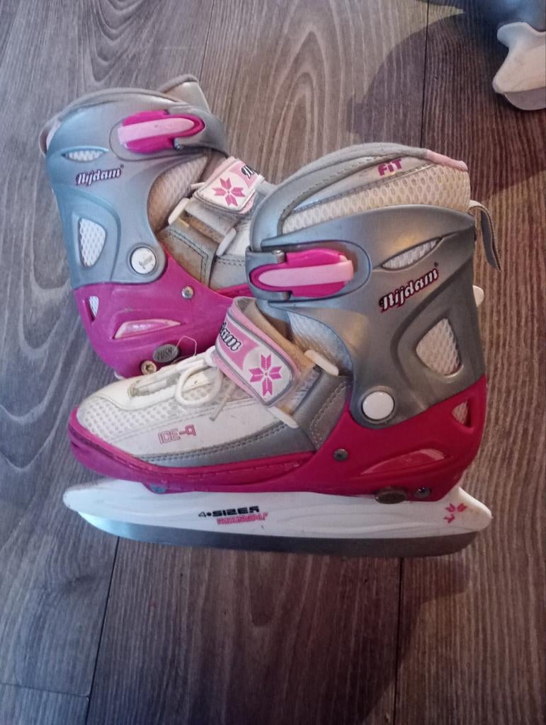 Nijdam kinder schaatsen verstelbaar maat 34-37, Ophalen of Verzenden, Gebruikt, Combinoren, Nijdam