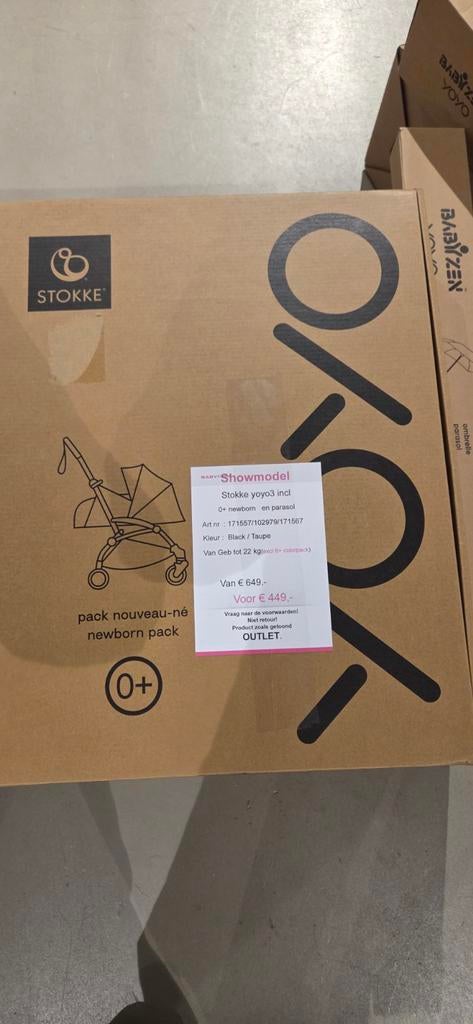 Yoyo buggy pakketten va €299.00, Kinderen en Baby's, Overige Kinderen en Baby's, Zo goed als nieuw, Ophalen