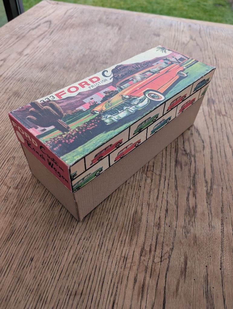Reprobox Voor blikken Bandai Ford Ranch Wagon, Antiek en Kunst, Ophalen of Verzenden