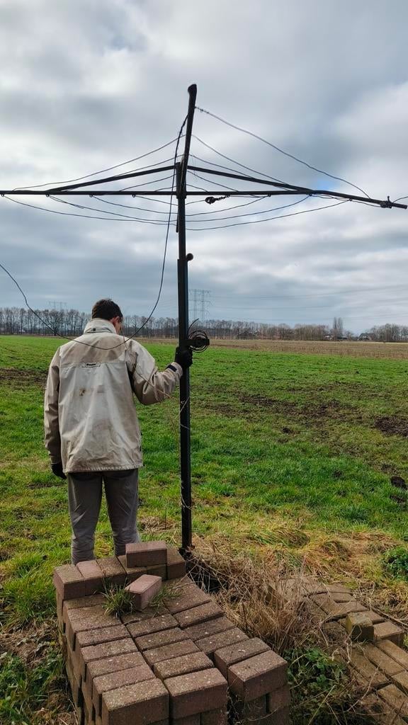 ️ Degelijke droogmolen – vaste uitvoering (klusproject), Tuin en Terras, Droogmolens en Wasrekken, Ophalen, Gebruikt, Droogmolen