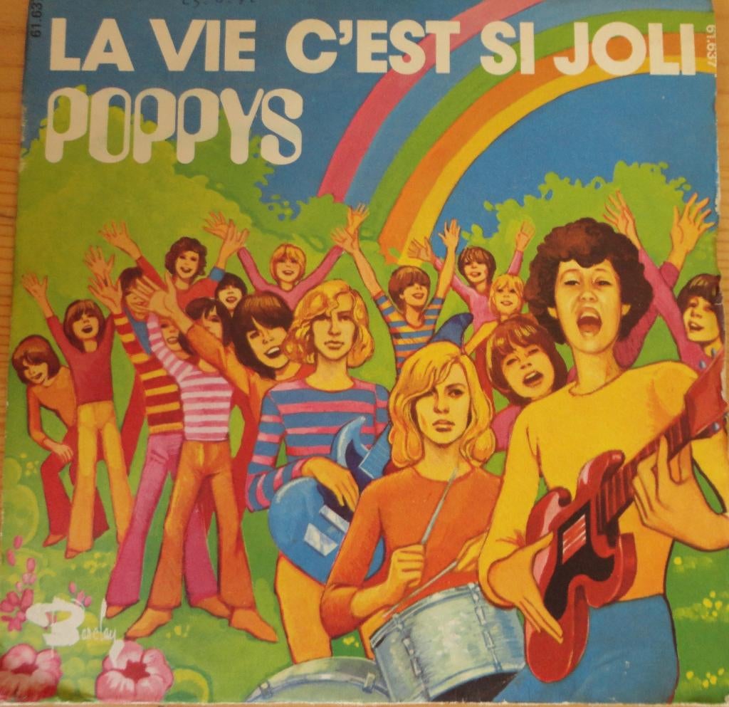 Poppys > La vie Cést si joli, Gebruikt, 7 inch, Single, Ophalen of Verzenden