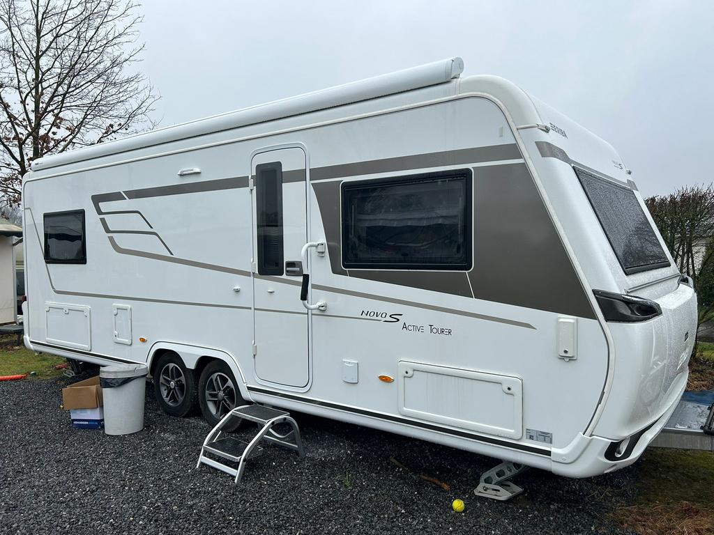 Eriba nova S 620 Bomvol, Caravans en Kamperen, Caravans, Rondzit, Particulier, 6 tot 7 meter, Schokbreker